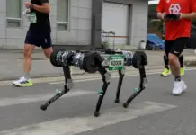 El robot cuadrúpedo que corrió 42 km sin recargar batería