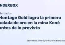 Montage Gold adelanta la primera colada de oro en Koné