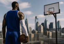 LeBron James ya luce como Sixer y sorprende en Philadelphia