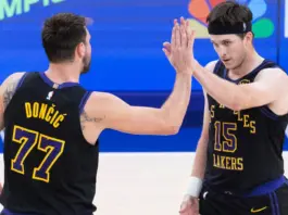 Austin Reaves revela su mayor reto al jugar junto a Luka Doncic