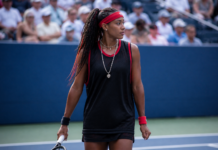 Naomi Osaka sorprende en el US Open con un look de Allen Iverson