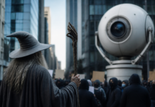 Gandalf contra Palantir: protestas para vigilar al vigilante