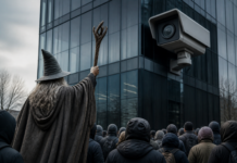 Gandalf contra Palantir: protestas para vigilar al vigilante