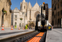 León estrena en España una tecnología pionera para soterrar cables
