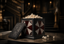 El increíble cubo de palomitas de Resident Evil que querrás