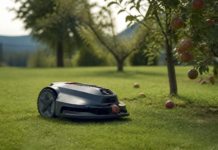 El robot cortacésped con IA de MOVA también recoge fruta