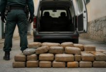 La agresión machista que destapó 27 kilos de hachís en Cáceres