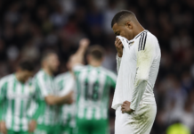 Real Madrid-Betis en imágenes: la noche negra de Mbappé