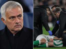 Mourinho revela que pensó que el jugador del Betis había muerto