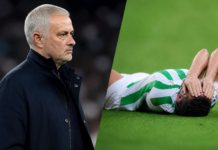 Mourinho revela que pensó que el jugador del Betis había muerto