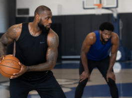 El entrenamiento de LeBron con los 76ers aviva dudas sobre Embiid