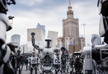 Robots toman Varsovia y protestan contra el avance de la IA