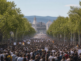 El CNI avisó 72 horas antes: 180.000 personas en marcha