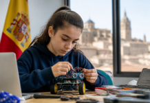 Una salmantina de 13 años representará a España en Tecnología