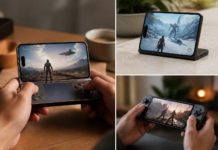El iPhone Duo sorprende con videojuegos en 3 posiciones