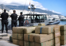 Golpe al narco en Marbella: incautan 1.000 kilos de hachís