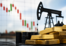 Oro a la baja: petróleo a 100 dólares eleva el bono al 4,9%