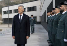 Marlaska inaugura el cuartel de Mieres y anuncia nuevas obras
