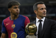 Mendes lo tiene claro: Lamine Yamal merece el Balón de Oro