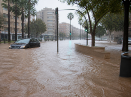 Torrent, en Valencia, vuelve a sufrir lluvias torrenciales