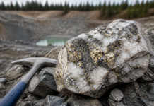 Dryden Gold halla oro visible en Mud Lake North, Canadá