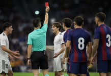 Federico Redondo y la expulsión que cambió el partido