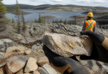 Dryden Gold halla oro visible en Mud Lake North, Canadá