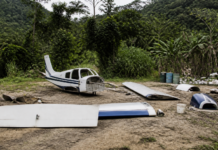 Así desmontaban avionetas para los narcovuelos en Sudamérica