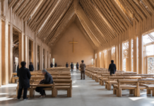 Shigeru Ban y la catedral de cartón que aún sorprende