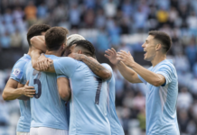 El Celta vuelve a ganar tras 119 días con una goleada