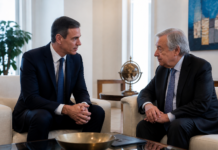 Sánchez y Guterres abordan los retos del nuevo orden global