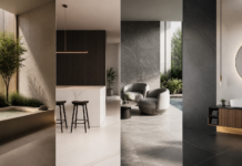 Prissmacer: cuatro escenarios de diseño y vanguardia porcelánica