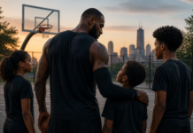 LeBron James encara un desafío familiar en la nueva era NBA