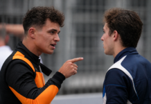 Lando Norris explota contra Colapinto tras abandonar en Bakú