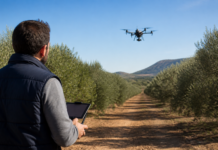 El futuro del olivar se presenta en Mengíbar con drones