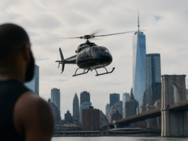 El helicóptero tras el entreno de LeBron agita a Sixers y NY