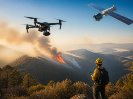Drones y satélites: la nueva defensa contra los incendios
