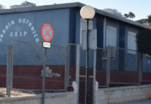 Nueve aulas prefabricadas en el CEIP Jardín Botánico: ¿qué hay detrás de las paredes que se mojaron?