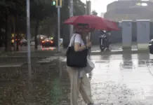 ES-Alert en Tarragona: aviso rojo por lluvias e inundaciones