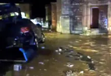 Riadas en Madrigueras elevan la alerta Meteocam a nivel 1