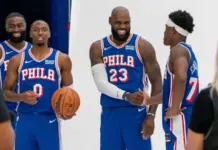 LeBron ilusiona a Filadelfia en su primer ensayo con 76ers