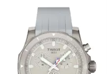 Tissot sorprende con su cronógrafo de acero para la NBA