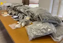 Una pareja española regentaba un supermercado de droga en Italia