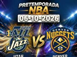 Utah Jazz vs Nuggets: pronóstico, cuotas y bajas 6 octubre 2026