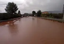 Tarragona, bajo el agua tras cuatro días de lluvias torrenciales