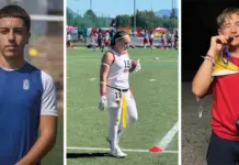 Tres ripenses conquistan medalla en el Europeo de flag football