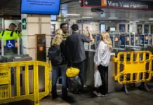 Caos en Rodalies por el temporal: retrasos y buses alternativos
