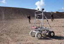GMV prueba en Fuerteventura cómo rovers lunares evitan obstáculos