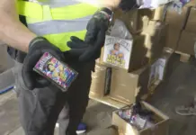 Así llegaron los Mossos a una guardería con 8.000 kilos