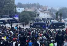 La Policía llega al Guano para desalojar el último asentamiento